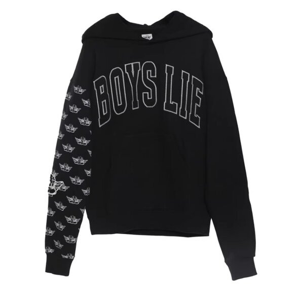 BEST Boys Lie Cool Coal Racer Hoodie Black - Picture 2 of 3